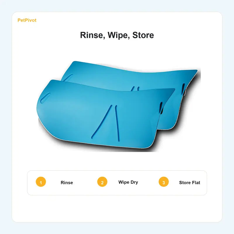 2 Pack Curved Plastic Boards for Automatic Cat Litter