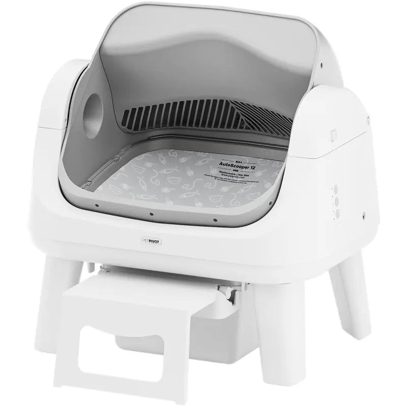 Automatic Self-Cleaning Cat Litter Box – Open-Top Smart Pet Toilet with Triple Safety Protection