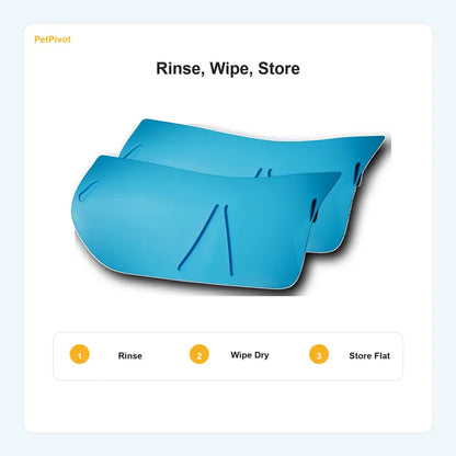 2 Pack Curved Plastic Boards for Automatic Cat Litter