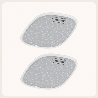 2 Pack Waterproof Replacement Mats for Automatic Cat Litter Box – Easy-Clean Liner Pads